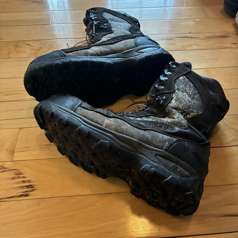Rocky Blizzard Stalker Hunting Boots Waterproof 1200G Thinsulate 9" Camo Mens 13 - Picture 8 of 10